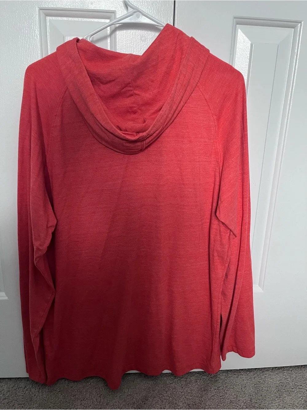 The North Face Men’s Large Long sleeve shirt lightweight with hood/hoodie
